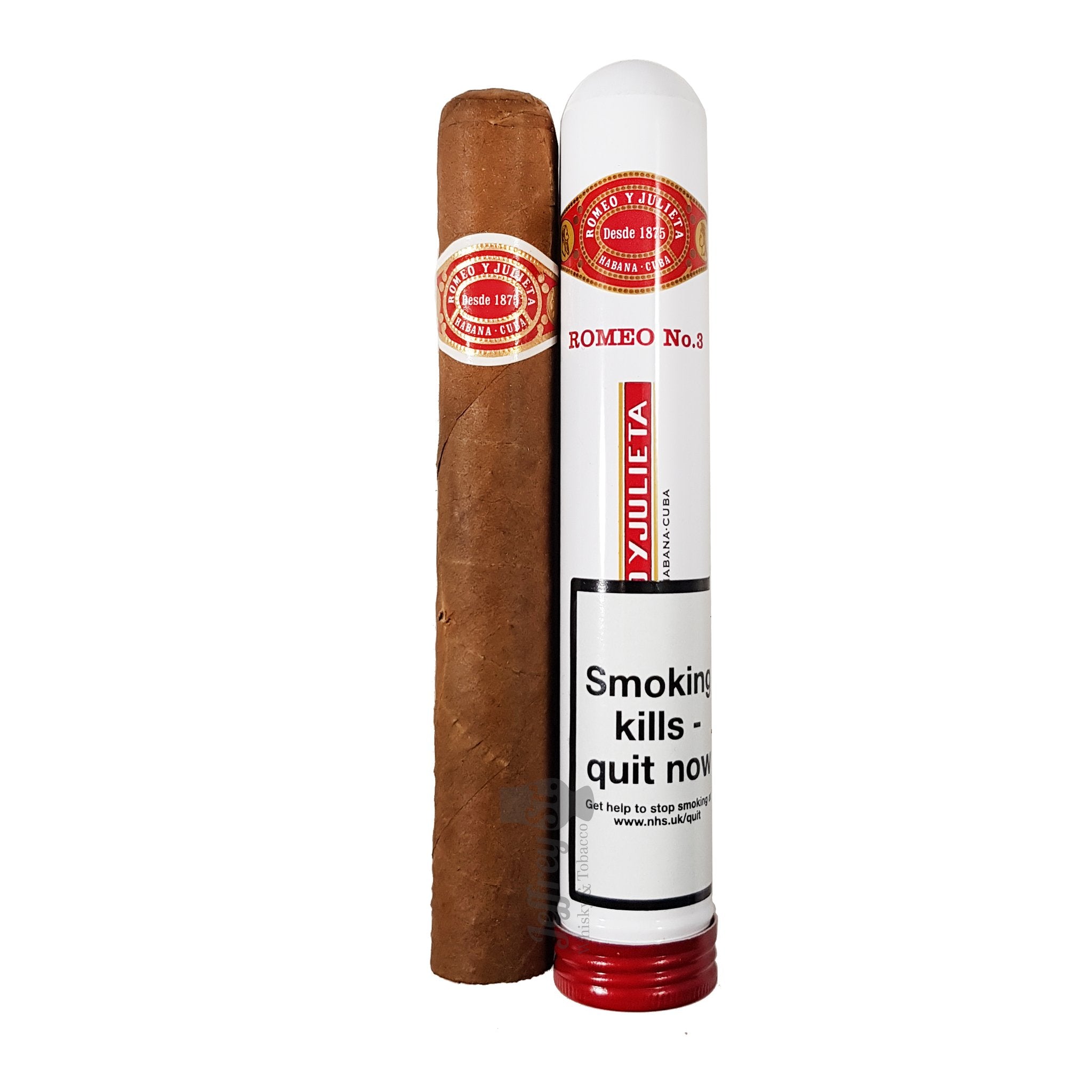 Romeo y Julieta No. 3 Tubo Cigar - Single