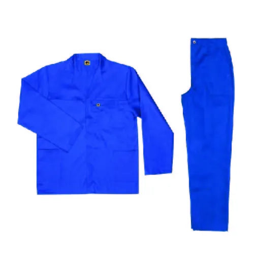 Royal Blue 2 Piece Conti Suit Javlin Plain 100% Cotton