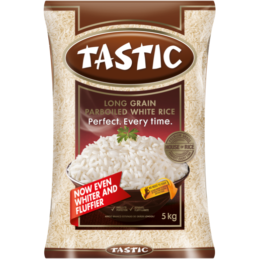 Tastic Long Grain Parboiled Rice 5kg