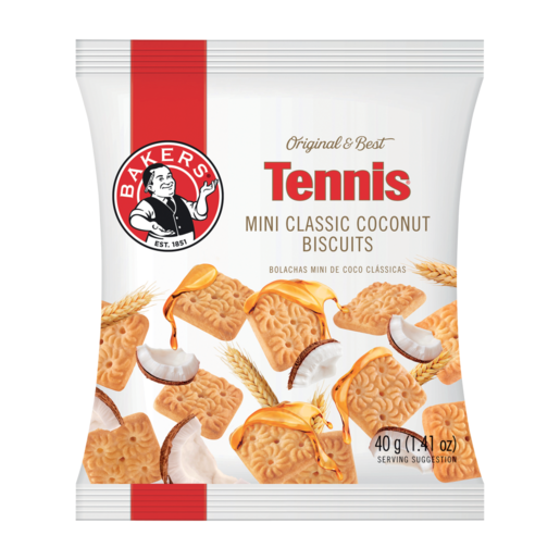 Bakers Mini Tennis Biscuits 5 x 40g