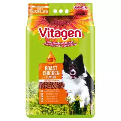 Vitagen Roast Chicken Flavour Dog Food 20kg