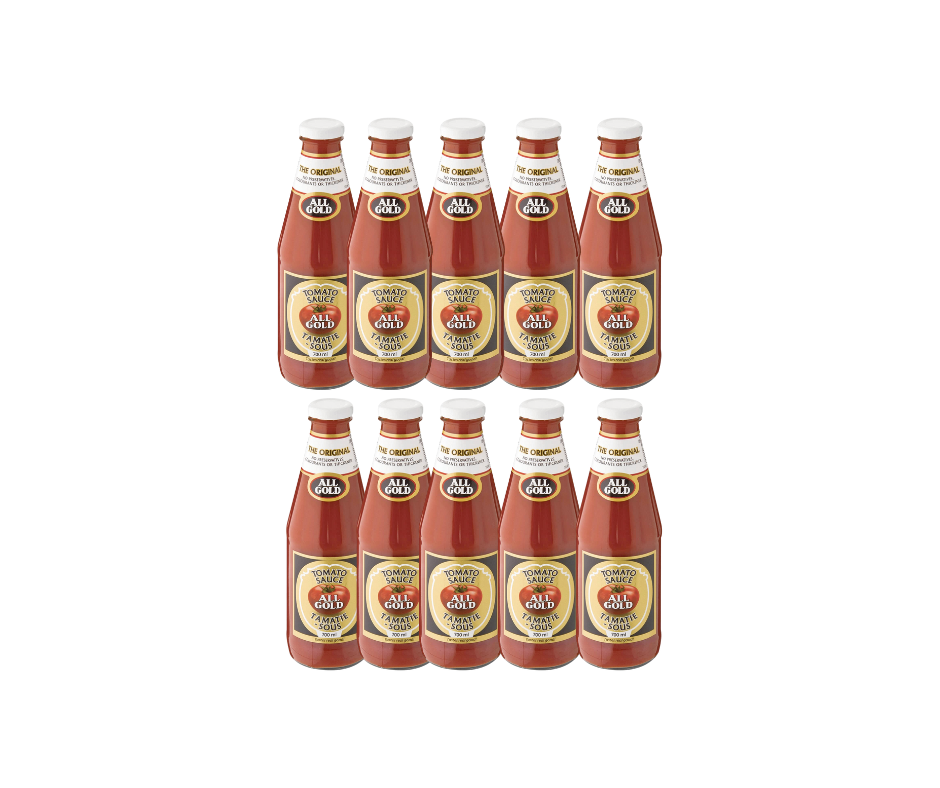 All Gold Tomato Sauce 700ml x 10