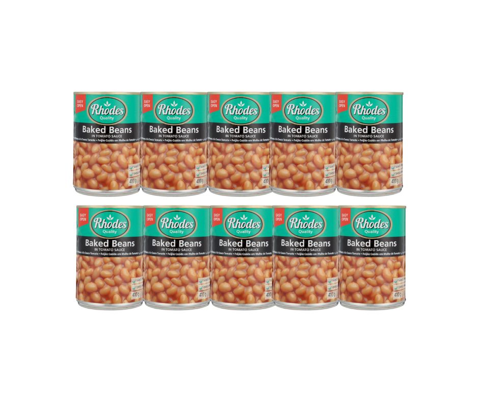 Rhodes Baked Beans 410ml x 10