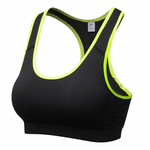 No steel ring breathable running fitness underwear sports bra