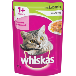 Whiskas Lamb In Jelly Cat Food 85g