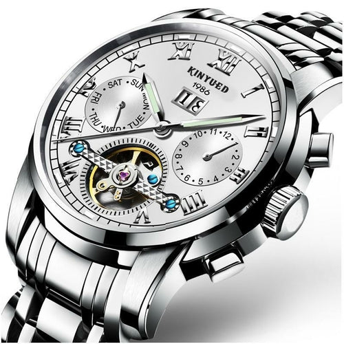 Solid Stainless Steel Mechanical Watch