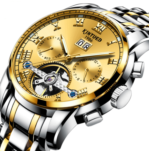 Solid Stainless Steel Mechanical Watch