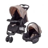 3 Wheel Travel System - Oatmeal. Baby Pram. Baby Stroller