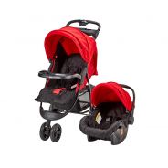 3 Wheel Travel System - Red