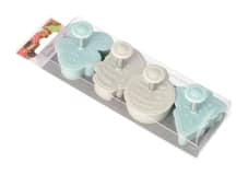 Homezaza 4Pcs Cookie Cutter Set