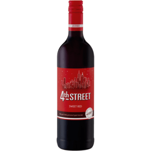 4th Street Natural Sweet Red Wine Bottle 750ml - myhoodmarket