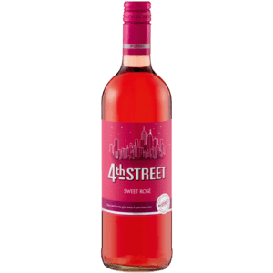 4th Street Natural Sweet Rosé Wine Bottle 750ml - myhoodmarket