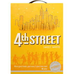 4th Street Natural Sweet White Wine Box 5L - myhoodmarket