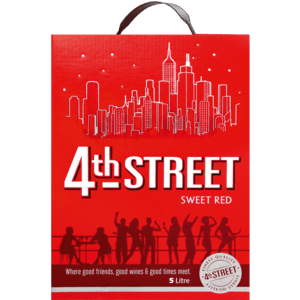 4th Street Sweet Red Wine Box 5L - myhoodmarket