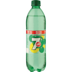 7 Up Lemon Flavoured Soft Drink Bottle 600ml - myhoodmarket
