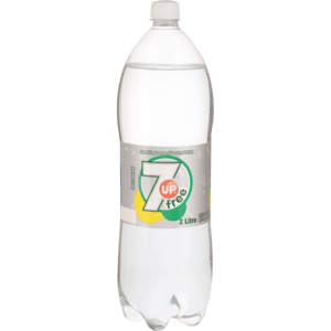 7 Up Original Sugar Free Soft Drink Bottle 2L - myhoodmarket