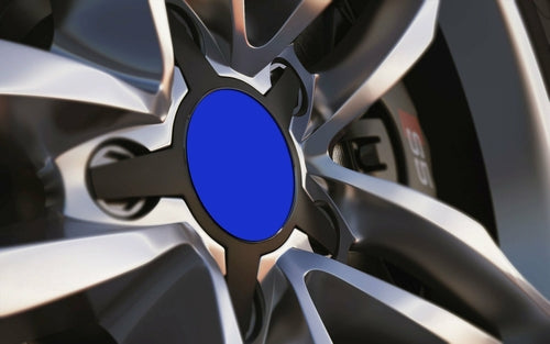 Custom Universal fit 50mm Alloy Wheel Centre Cap Badges 22 Colours