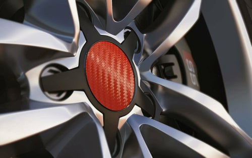 Custom Universal fit 50mm Alloy Wheel Centre Cap Badges 22 Colours