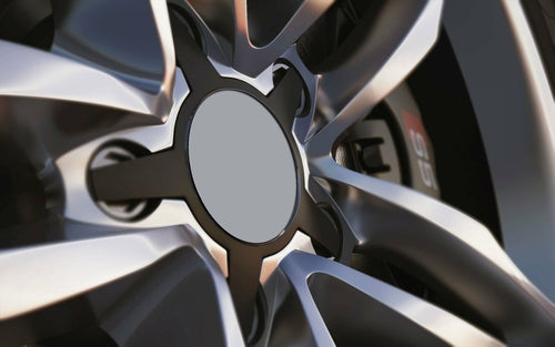 Custom Universal fit 50mm Alloy Wheel Centre Cap Badges 22 Colours