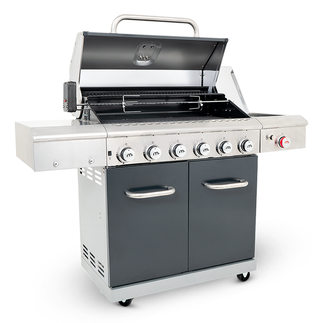 MEGAMASTER APEX SERIES 6 BURNER PATIO GAS BRAAI