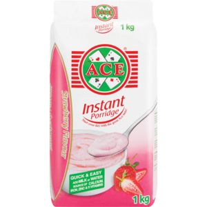 Ace Strawberry Flavoured Instant Porridge 1kg