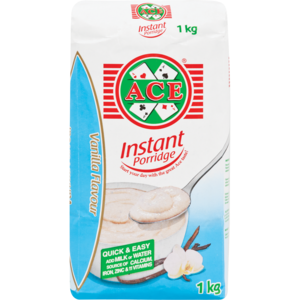 Ace Vanilla Flavoured Instant Porridge 1kg