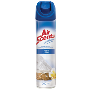 Air Scents Air Enhancer Fresh Linen Air Freshener 200ml