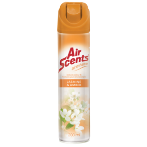 Air Scents Air Enhancer Jasmine & Amber Air Freshener 200ml