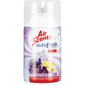 Air Scents Autofresh Lavender & Vanilla Automatic Refill Spray 250ml