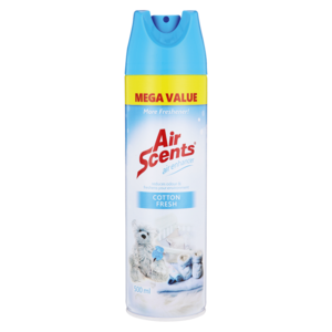 Air Scents Cotton Fresh Scented Air Freshener 500ml