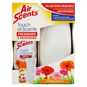 Air Scents Touch Of Scents Spring Fresh Scented Air Freshener & Deodoriser 100ml
