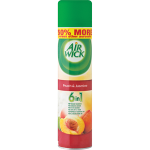 Airwick Peach & Jasmine Air Freshener Can 280ml