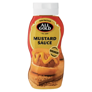 All Gold Mustard Sauce Squeeze Bottle 500ml - myhoodmarket