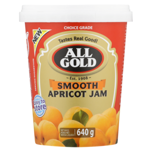All Gold Smooth Apricot Jam 640g