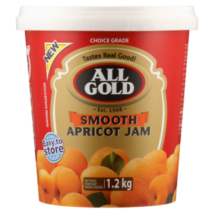 All Gold Smooth Apricot Jam Tub 1.2kg