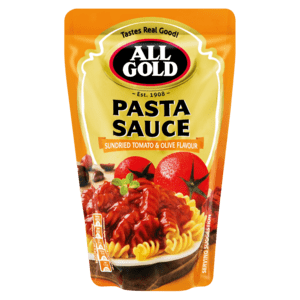All Gold Sundried Tomato & Olive Flavoured Pasta Sauce 405g - myhoodmarket