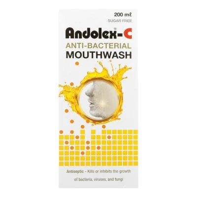 Andolex C Anti-bacterial 200ml Mouth Wash