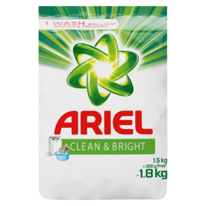 Ariel Clean & Bright Handwashing Powder 1.8kg