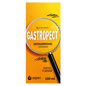 Aspen Toffee Flavoured Gatropect Anti-Diarrhoeal 100ml