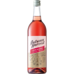 Autumn Harvest Crackling Crisp Perlé Rosé Wine Bottle 750ml