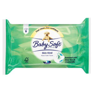 Baby Soft Skin Kind Tissue Wipes Enriched With Aloe Vera & Chamomile 42 Pack - myhoodmarket