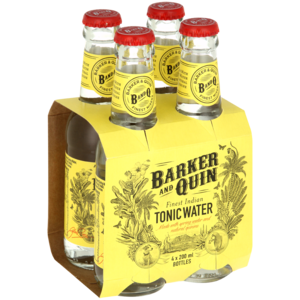 Barker And Quin Finest Indian Tonic Water Bottles 4 x 200ml