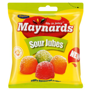 Beacon Maynards Sour Fruit Jubes 75g