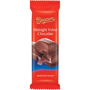 Beacon Midnight Velvet Chocolate Slab 80g