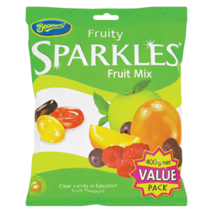 Beacon Sparkles Fruit Mix Sweets 400g