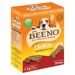 Beeno Crunchy Dog Biscuits With Gravy 1kg