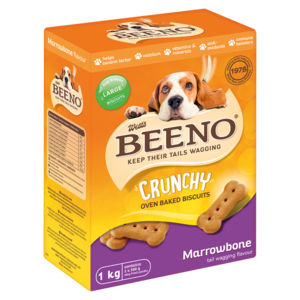Beeno Marrowbone Flavoured Crunchy Dog Biscuits 1kg