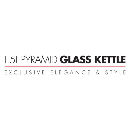 Bennett Read 1.5L Pyramid Glass Kettle