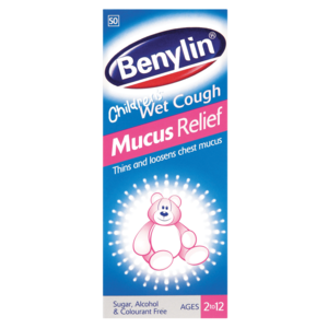 Benylin Children's Mucus Relief Cough Syrup 100ml