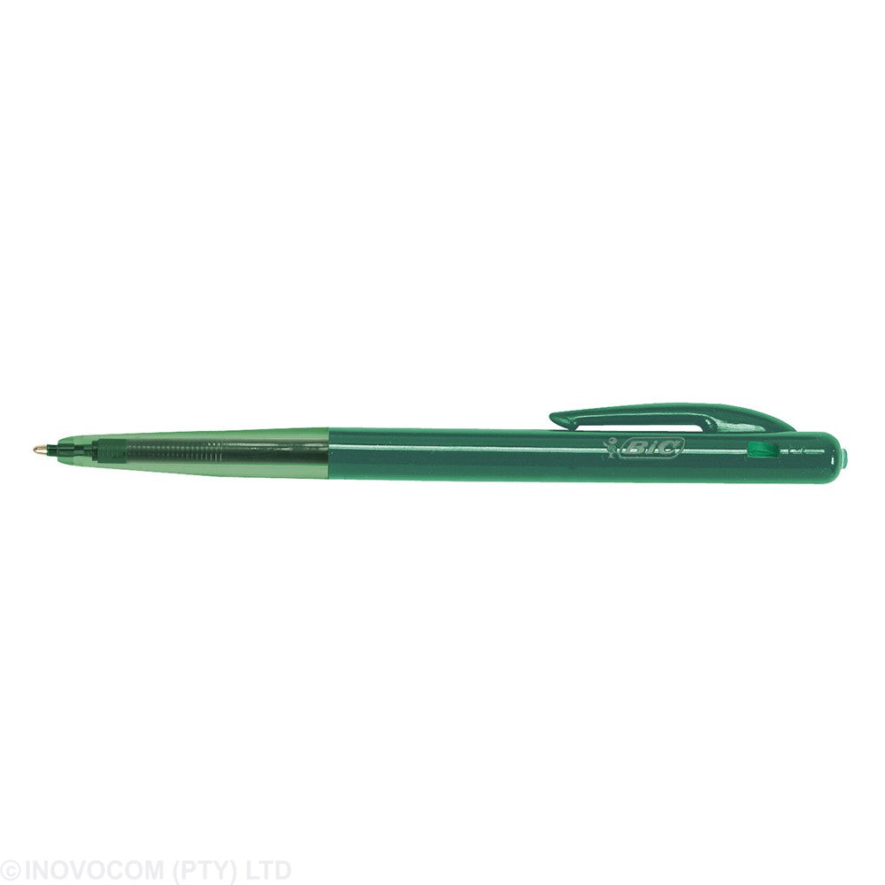 Bic Clic Ballpoint Pen Medium Green